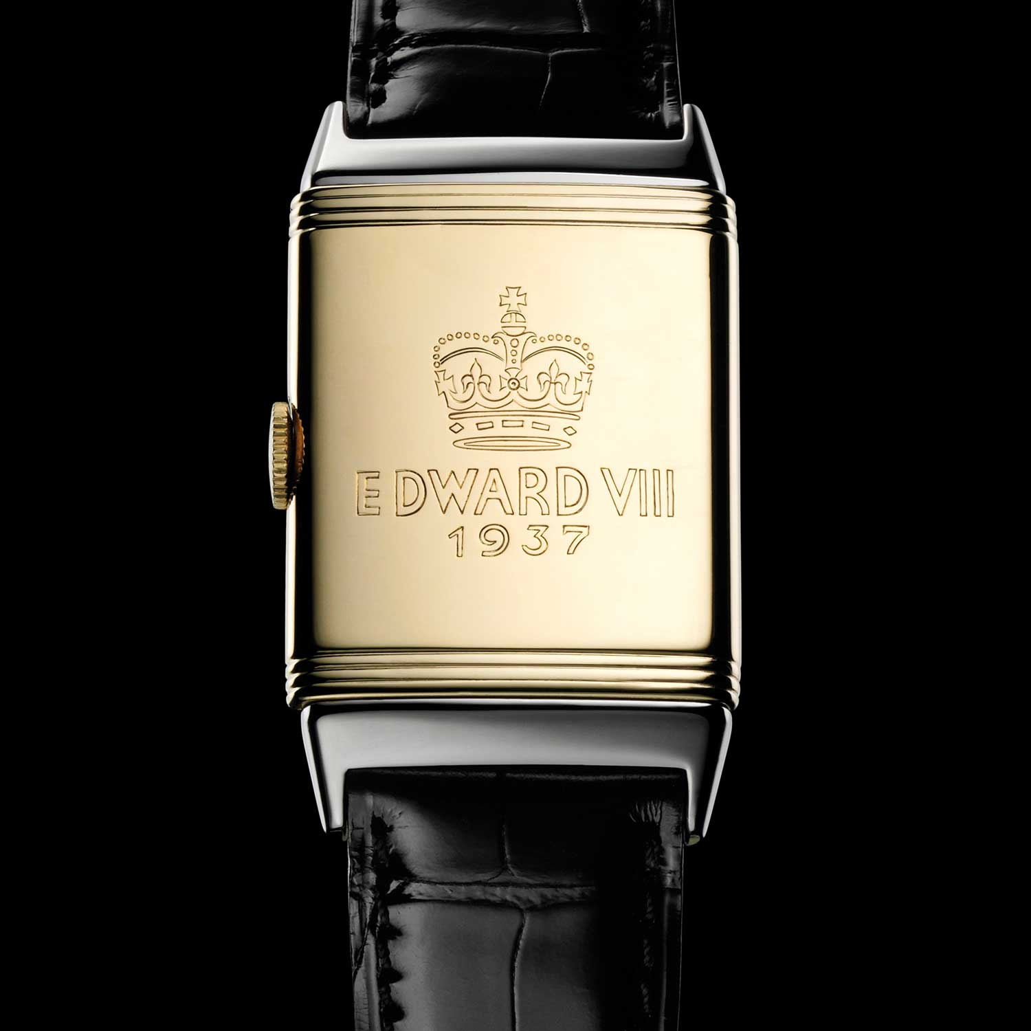 Đồng hồ của Edward VIII được khắc hơi sớm - vào năm 1937, ông không còn là Vua, chỉ đơn thuần là Công tước của Windsor.
